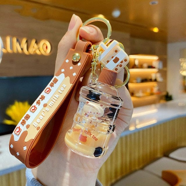 Boba Tea Kawaii Keychain