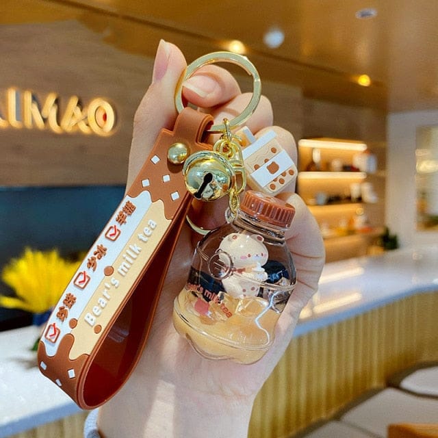 Boba Tea Kawaii Keychain