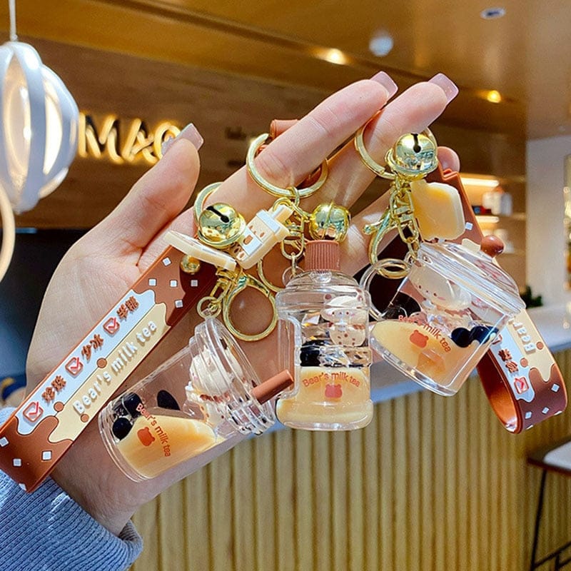 Boba Tea Kawaii Keychain